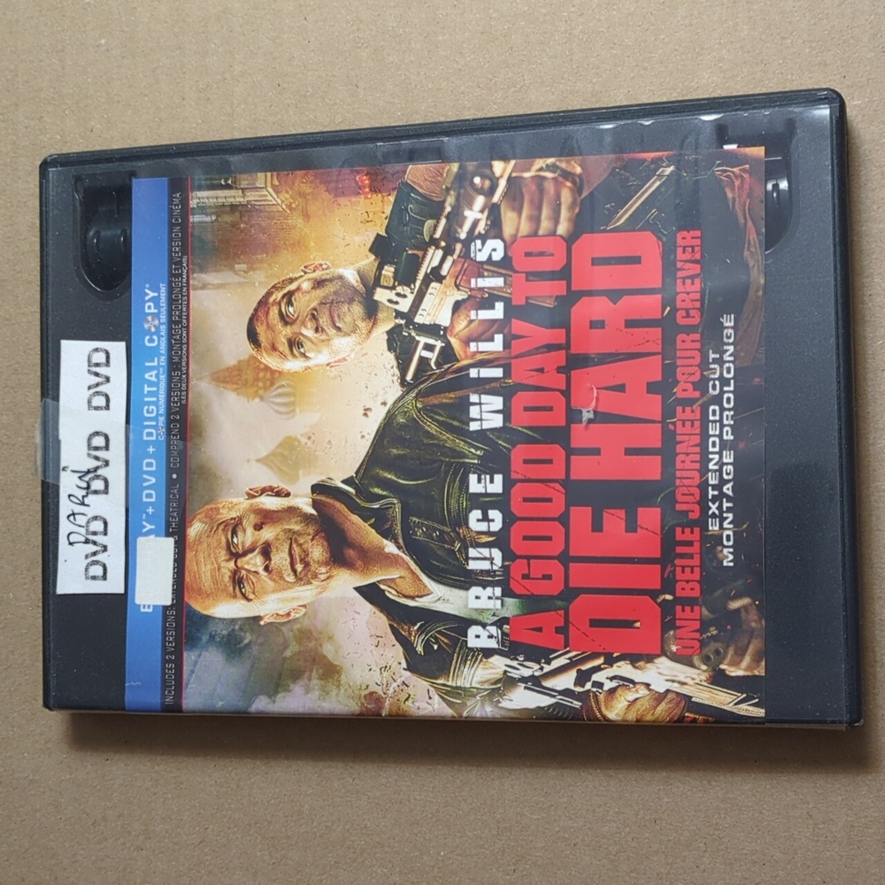 3/$14 A Good Day to Die Hard DVD